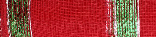  Christmas Mesh Ribbons Wreath Making Supplies #60139